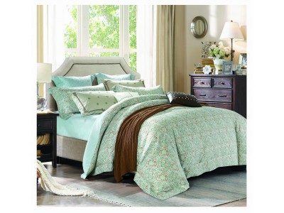 Silk Camel Luxury 100% Cotton 3-Piece Bedding Set, Duvet Cover and Pillow Sham - Tylis